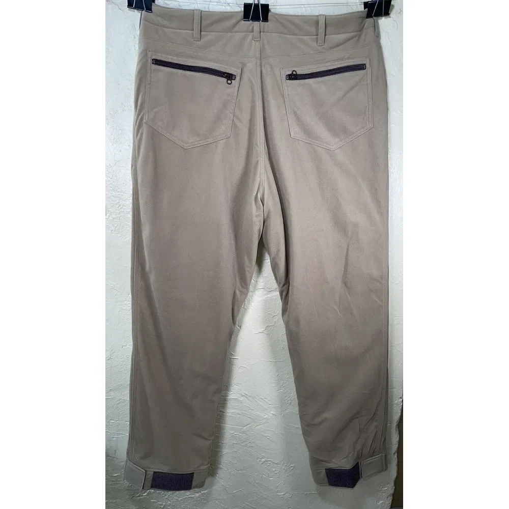 CABELAS MEN'S TAN FLEECE PANTS‎ SIZE 38x30